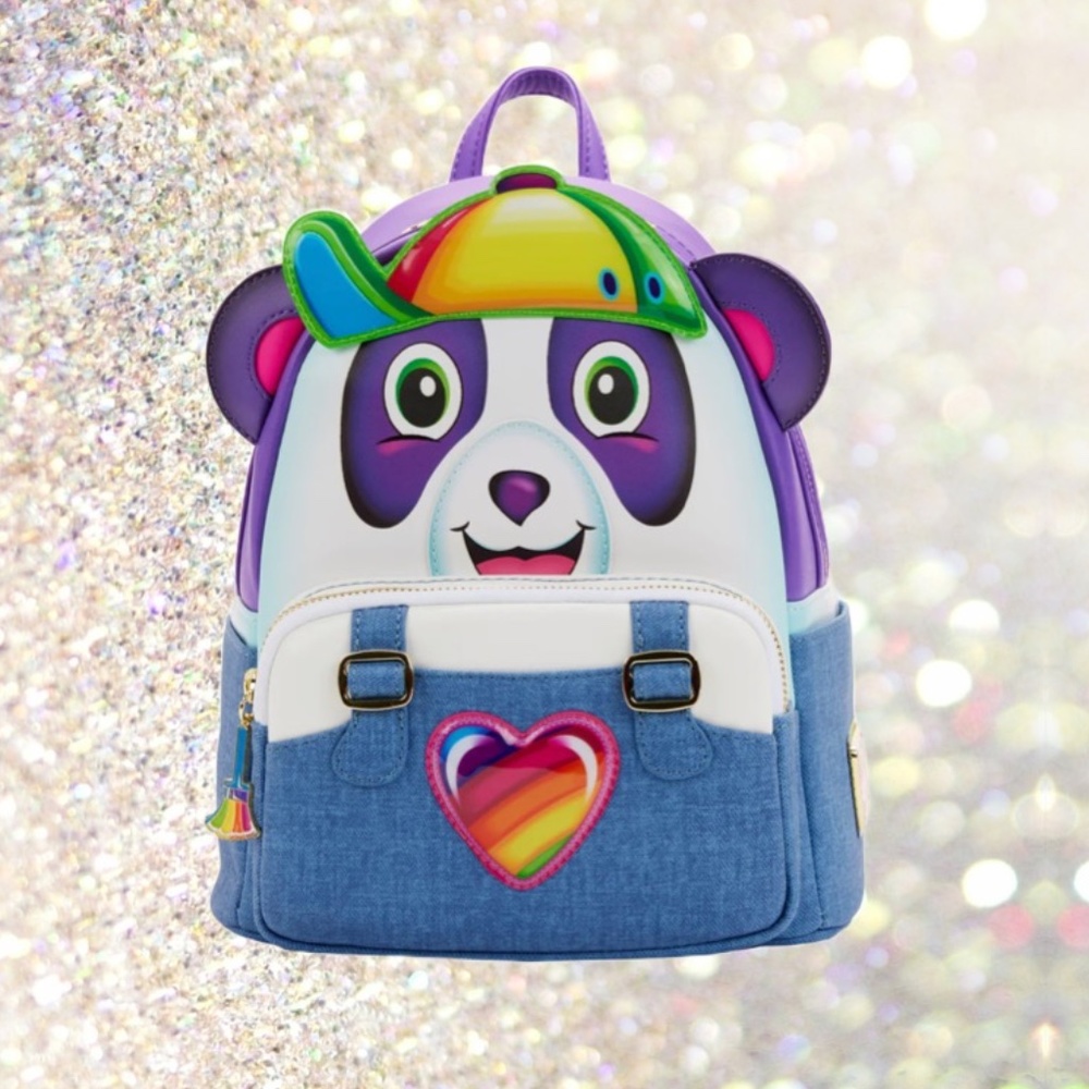 Loungefly Lisa Frank Panda Painter Cosplay Backpack